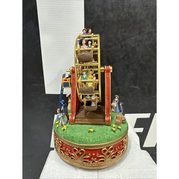 Vintage Liberty Falls FERRIS WHEEL Music Box AH777 Collectors Club 1999 Works - Picture 5 of 6